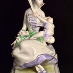 HERENDI .. AZ ŐSZ ALLEGÓRIÁJA .. RITKA PORCELÁN SZOBOR ! fotó