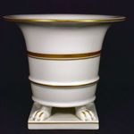 ARANYOZOTT HERENDI EMPIRE - OROSZLÁN KÖRMÖS KASPÓ ! fotó