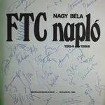 Nagy Béla: FTC napló 1964-1966 [1982] 20 SPORTOLÓ ÁLTAL ALÁÍRT FRADI 1FT NMÁ FERENCVÁROSI TORNA CLUB fotó