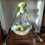 Fisher Price Esőerdő elektromos bölcső hinta dzsungel bölcső fotó