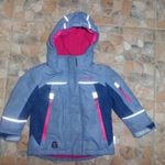 98-as C&A Outdoor Raintexes vízálló, szélálló, polárral bélelt lány síkabát télikabát fotó