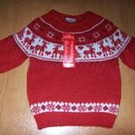 Új, 86 (12-18 hó) Pepco karácsonyi pulcsi fotó