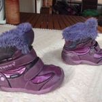 20-21-es UK 4-es Funny vízálló bundás lány csizma-bakancs fotó