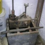 MÚZEÁLIS IPARI NAGYMÉRETŰ kB 100 LITER VÍZ FÉR BELE KAROS SPECIÁLIS NYOMÁSPRÓBÁLÓ 14. fotó