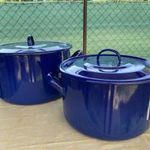 Bonyhádi zománc befőző edények fotó