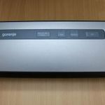 GORENJE US120E VÁKUUMOZÓ- CSOMAGOLÓ GÉP HÁZI HASZNÁLATRA fotó