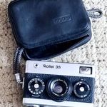 régi Rollei 35 fényképezőgép kamera Carl Zeiss objektív RITKASÁG!! fotó