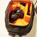 Eladó Canon 40D, Sigma 28-200 objektív, Canon Speedlite 380EX rendszervaku, Fotós hátizsák egyben fotó