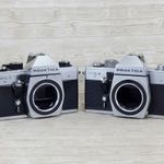 Két darab Praktica - retro fényképezőgép váz / ház fotó