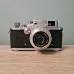 Zorki 3 RITKA ! előlaptárcsás záridővel - talpas változat 1954' fotó