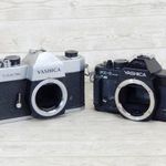 Két darab Yashica - retro fényképezőgép váz / ház fotó