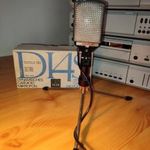 Hornyphon átnevezés AKG D14 D14S VINTAGE AUSTRIA mikrofon 3 pin DIN fotó