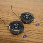 J.S Mylar dóm magas sugárzó hangszóró pár (2db) 4ohm 10W 4, 8cm fotó