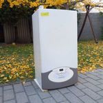 ARISTON CLAS PREMIUM 24 használt gázkazán + 50 cm új kondenzációs elvezető cső fotó