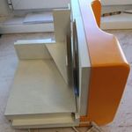 Retro működő elektromos AKA AS 101 NDK konyhai szeletelőgép fotó