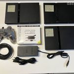 Eladó 3db PlayStation 2 Slim konzol, 1db utángyártott kontroller, 1db utángyártott tápegység fotó