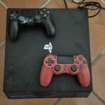 Playstation 4 Pro + 2 db kontroller + The Last of Us fotó