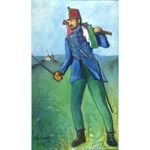 1Y597 Hrustinszky László: 48-as honvéd fotó