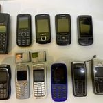 Retró Mobiltelefon Csomag 2 - Sok Nokia, 2 Samsung, 1 Ericsson, 1 Cavion fotó