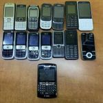Retró Mobiltelefon Csomag 1 - Sok Nokia, 1 Sony Ericcson és 1 BlackBerry fotó
