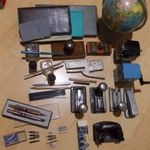 Irodai kellékek, tapper, Derby, Studium, Schuller J. tollhegyek, tintatartó, stb, bővebben a leírásban fotó
