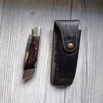 MASSZÍV VADÁSZKÉS BŐR TOKBAN fotó