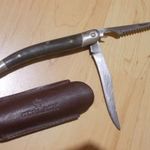 Gerlach horgász bicska tokkal, jelzés nélküli csak a tokon látható a felírat fotó