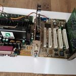 MSI K7Pro (Slot A)(AGP PCI ISA) alaplap + Athlon 700MHz +FX 5500 + Vibra 16 ISA Tesztelt! RITKASÁG fotó