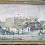 Hoffher-Schrantz gőzgép reklám kép fotó