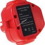 Helyettesítő akku Makita porszívó-/fúvó UB121DZ 3000mAh fotó