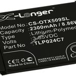 Helyettesítő mobil, és okostelefon akku Alcatel 1X, 1X Dual SIM LTE fotó