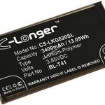 Helyettesítő mobil, és okostelefon akku LG V40 ThinQ, V40 ThinQ VZW LTE-A fotó