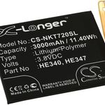 Helyettesítő akku Nokia típus HE347 fotó