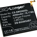 Helyettesítő okostelefon, mobiltelefon akku Samsung SM-G986B fotó