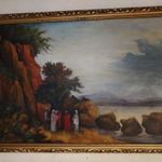 Molnár C Pál - Bűnbánó szerzetes - gyönyörű, nagyméretű, olaj/vászon festmény -1Ft! Nincs minimálár! fotó