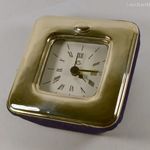 VALÓBAN EZÜST (!) ELŐLAPOS ASZTALI ÓRA ! fotó