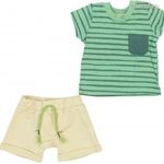 Ergee Új (címkés) Fiú 2 részes szett - Felsőruházat és nadrág (Méret: 50) fotó