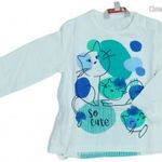 Boboli Új (címkés) Lány Hosszú ujjú felső (Méret: 80) fotó