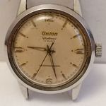 UNI0N DIPLOMAT ACÉL TOKOS FÉRFI KARÓRA 35 MM MŰKÖDIK fotó