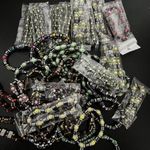 50 db hematit karkötő vegyes fotó