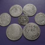 7db Lengyel ezüstpénz XVI-XVII.sz VF VAT-1 / 74 fotó