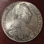 MÁRIA TERÉZIA EZÜST TALLÉR 1780. SF. 1 FORINTRÓL! fotó