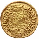 II. Ulászló aranyforint n-címerpajzs AK: 77/11 C.II.: 255L H.: 761 ÉH: 600/p P.: L28-2 (Au) 3, 35 g fotó