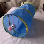 Játszó alagút kisállatok számára 2 játékkal - V fotó