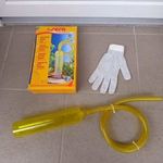 Sera akvárium kézi aljzattisztító.+ JBL akv tisztító kesztyű. fotó