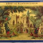 1867-BEN MEGJELENT GRÓF LÁZÁR KÁLMÁN : KÖRÚT AZ ÁLLATKERTBEN C. KÖTET FAXIMILE KÖTET (DIX) fotó