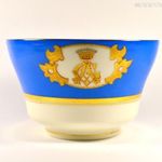 880 KÖRÜL ANTIK GRÓFI NEMESI CÍMERES - MONOGRAMOS PORCELÁN CSÉSZE ! fotó