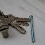 Seclox elzett zárbetét + kulcs fotó