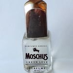 Nerval Moschus Green Love – ritka vintage parfümolaj, teljes üveg (1988–1992) fotó