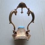 Szép elegáns ritka 100 év körüli öntött zsebóra tartó állvány! fotó